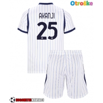 Otroške Nogometnih dresov Inter Milan Manuel Akanji #25 Gostujoči 2026-27 Kratki rokavi (+ hlače)